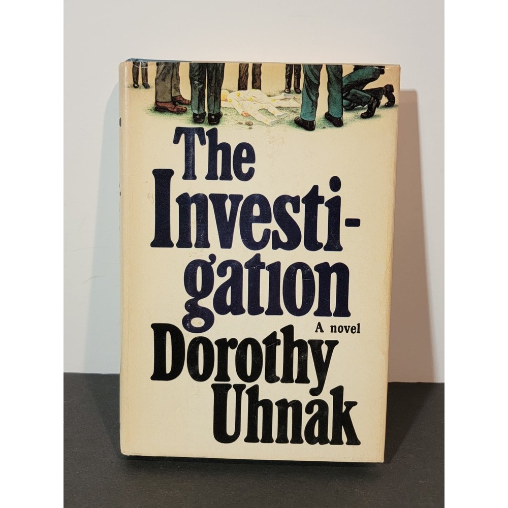 The Investigation Dorothy Uhnak 1977 First Edition Mystery Simon & Schuster